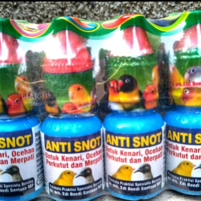 anti snot dr edy dokter obat burung murai perkutut kenari lovebird ant ~ tls201