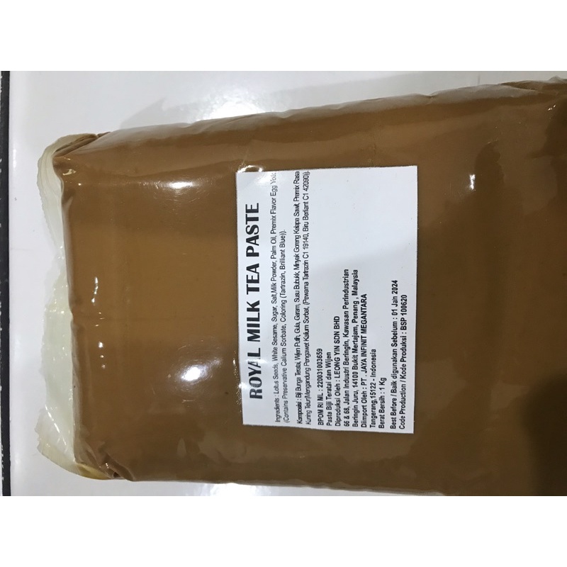 Leong Yin mooncake filling royal milk tea