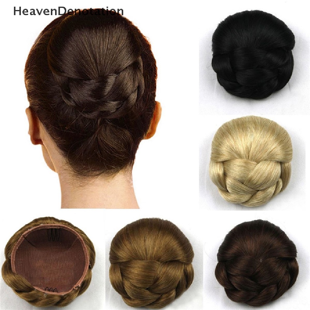 Rambut Palsu Model Sanggul Chignon Bahan Sintetis Untuk Wanita 2017