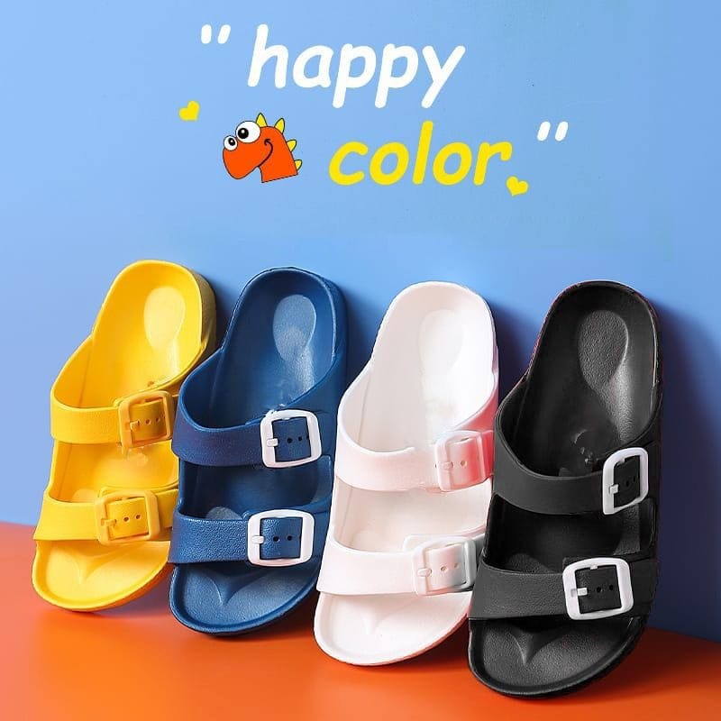 Sandal Anak Slop Cowok Cewek Baby Shark Unisex Lucu Terbaru Sendal Anak Laki Slip On Ringan Sandal Anak Perempuan Laki-Laki Selop