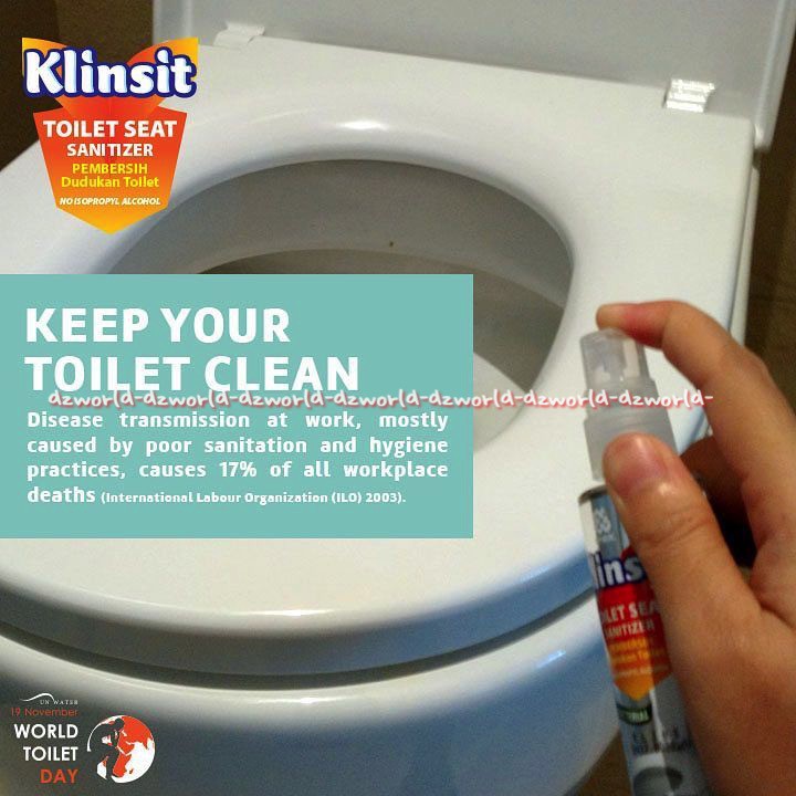 Klinsit Toilet cairan sanitasi praktis dan mampu membersihkan kuman di toilet