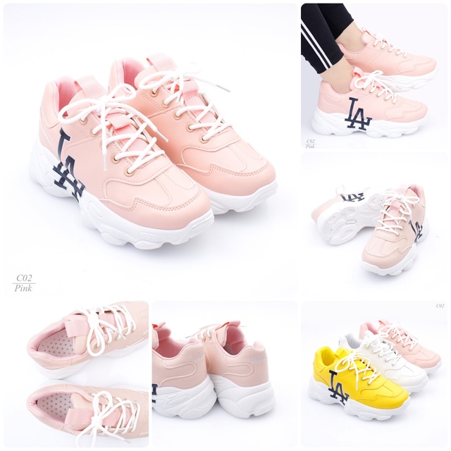 [JUALSEMUA18]Sepatu Fashion MLB LA C02