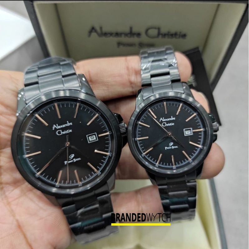 Jam Tangan Alexandre Christie Couple 1008 ORIGINAL/ Alexandre Christie AC 1008 Couple