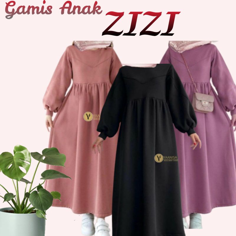gamis anak perempuan ZIZI abaya anak terbaru  gamis anak syari, gamis anak terbaru, gamis anak balon