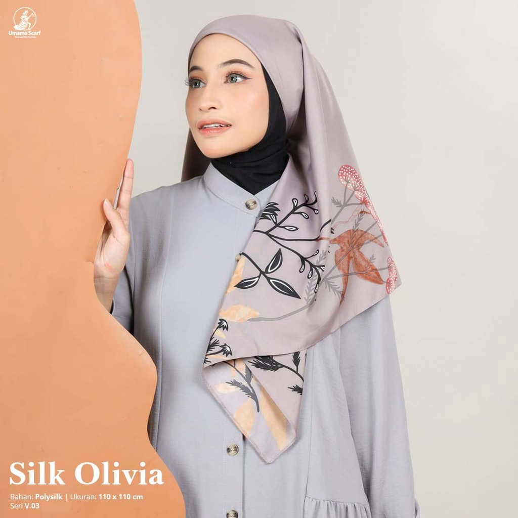 Segiempat UMAMA Silk Olivia Part B