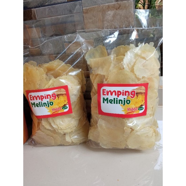 

EMPING MELINJO ORIGINAL 500gr mentah