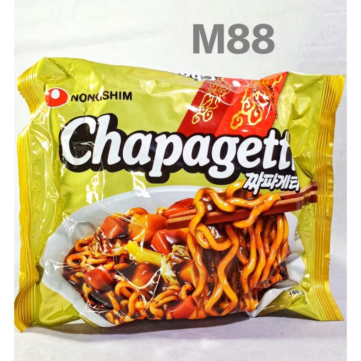 

Nongshim- Chapagetti Noodles 140gr ( Chajangmyun Jjajang Ramen)
