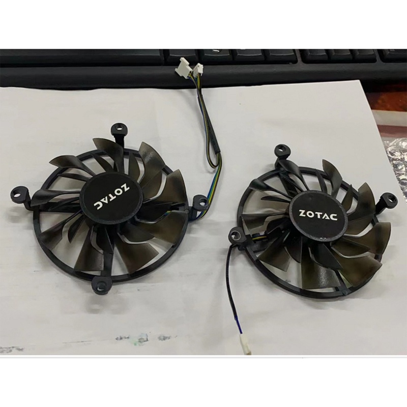 Bt Graphics Card Fans Ganti Untuk ZOTAC P106-100 6GB GTX1060 Video Card Cooling Fan