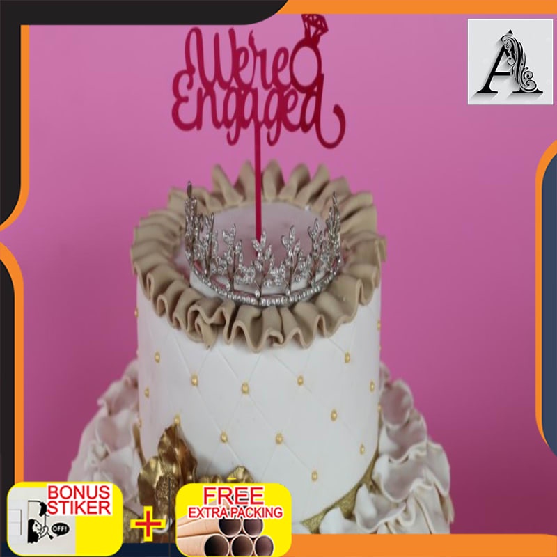 

Terlaris Hiasan kue / topper cake acrylic / topper cake / cake topper