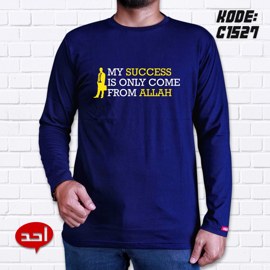 Kaos Islami Ahad - My Succes - C1526 (Lengan Panjang)