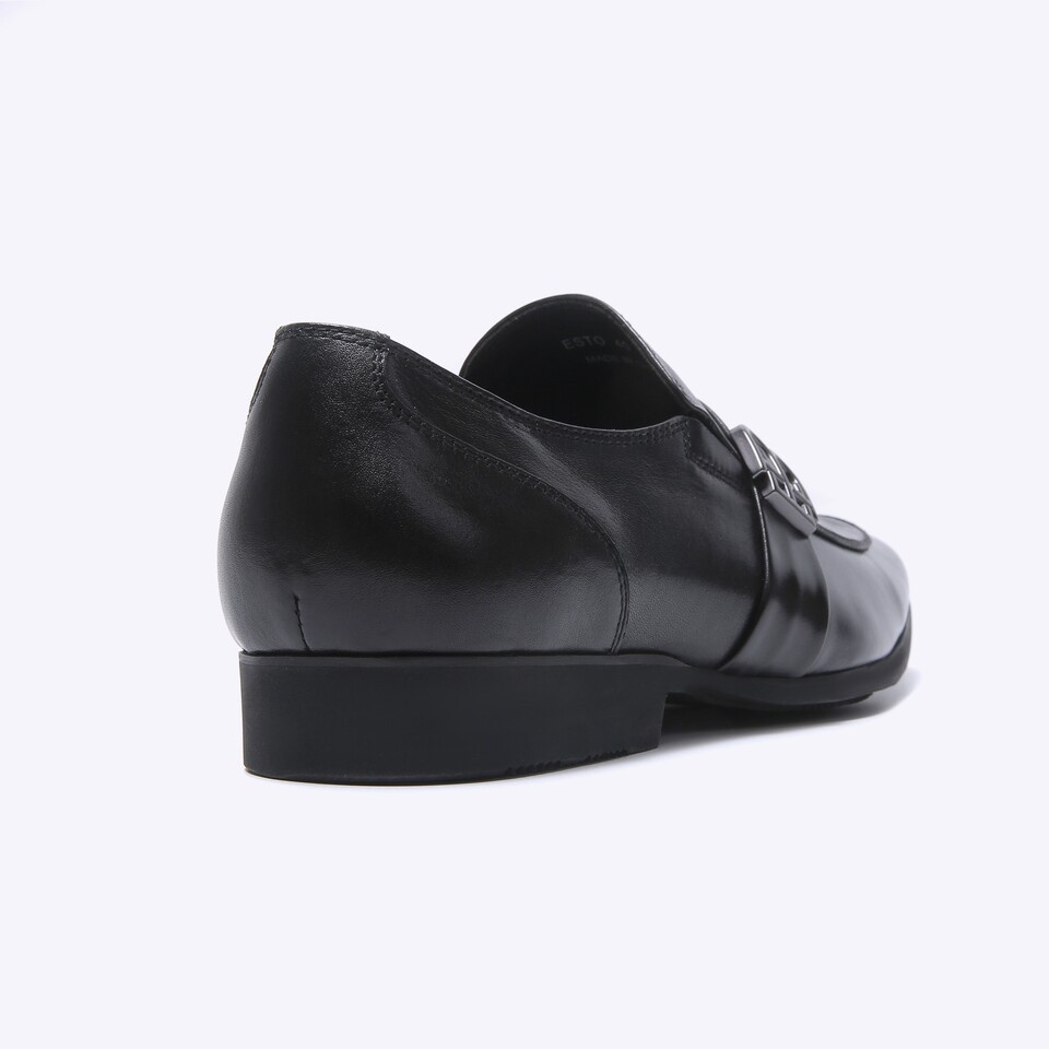 SEPATU FORMAL EVERBEST PRIA ORIGINAL PANTOFEL KULIT ASLI HITAM EM61