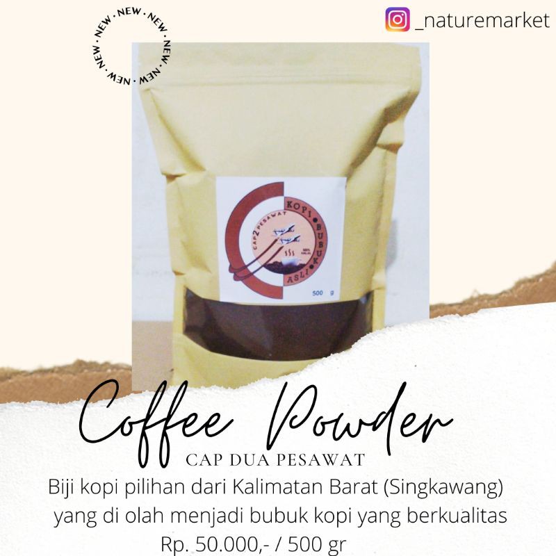 

KOPI SINGKAWANG CAP DUA PESAWAT