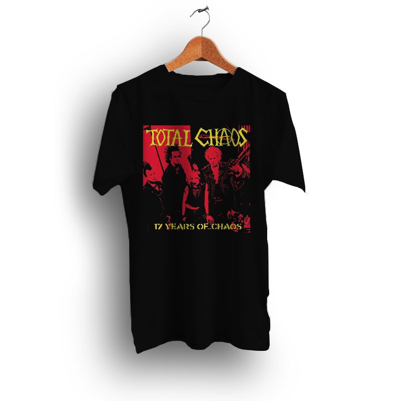 KAOS BAND TOTAL CHAOS TSHIRT MUSIK PUNK TOTAL CHAOS 2