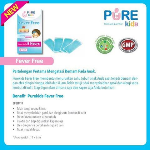 Pure Kids Fever Free Plester Kompres