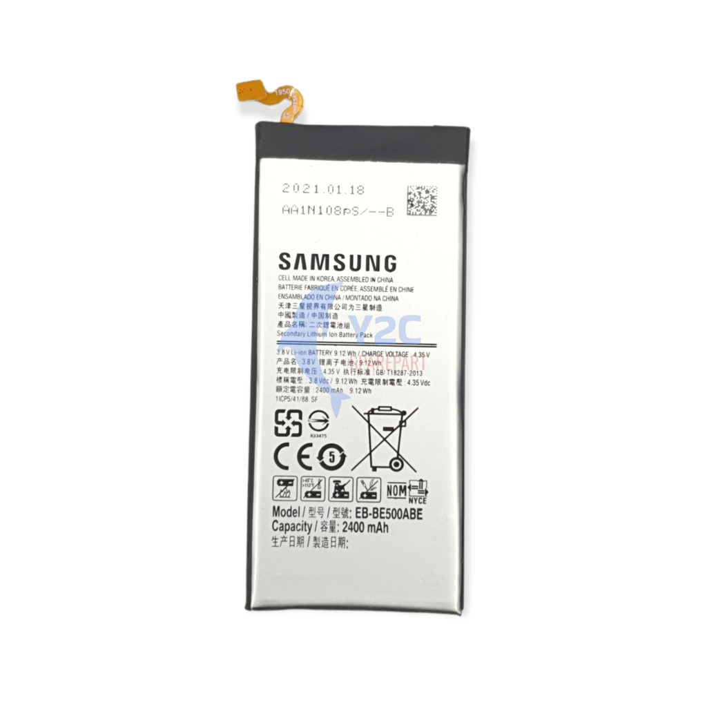 BATERAI SAMSUNG E500 / GALAXY E5 / BE500ABE ORIGINAL OEM / BATREI BATRAI BATRE BATERE