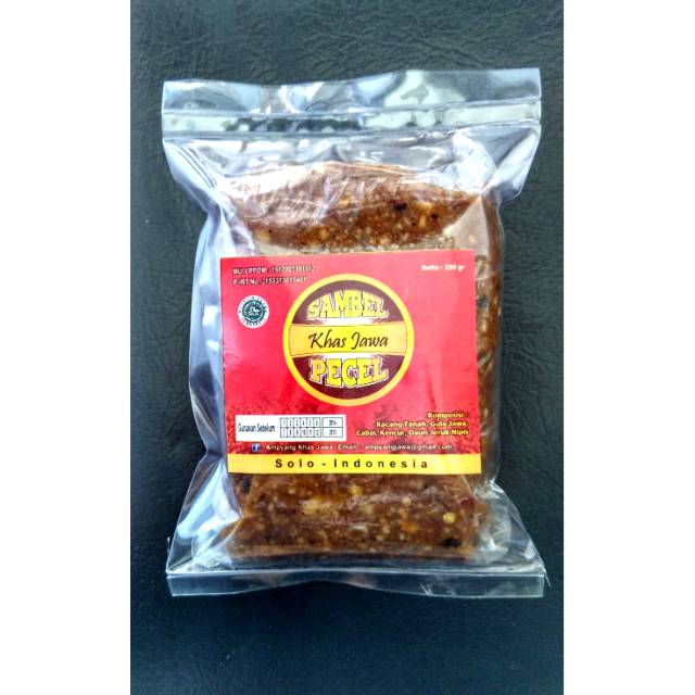 

Sambel pecel jawa uk. 250gr.