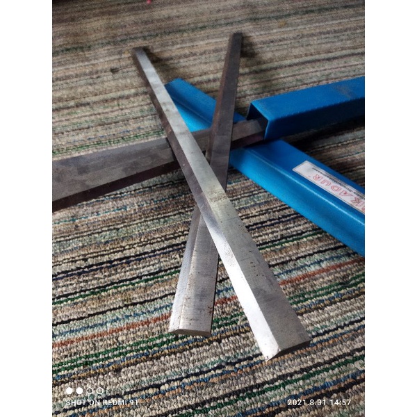 planer bekas baja HSS full tebal 6 mm panjang 61 cm
