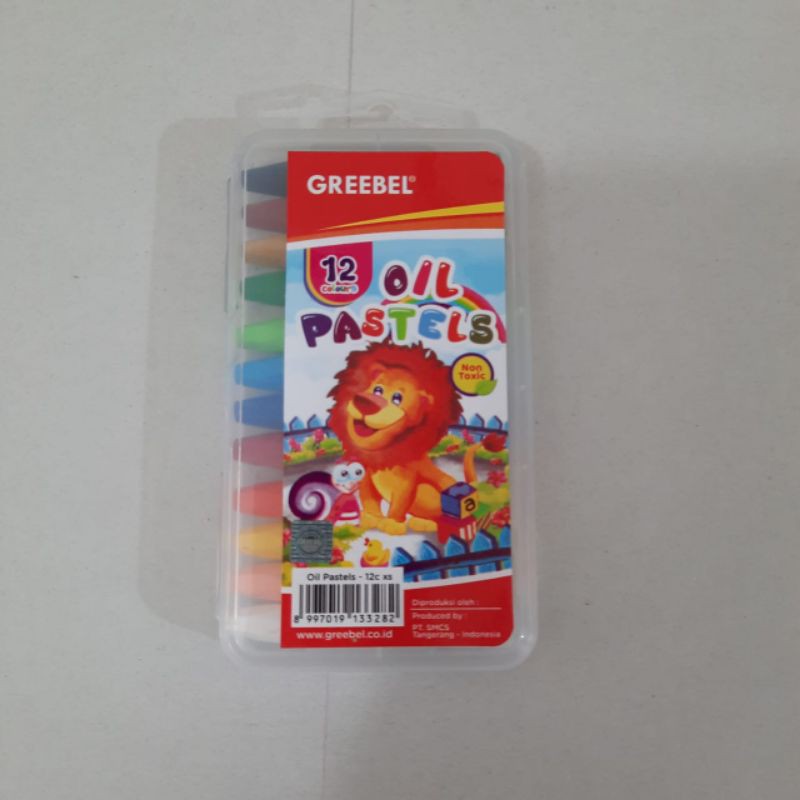 

GREEBEL OIL PASTELS CRAYON 12