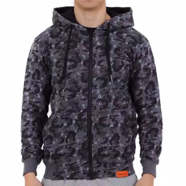 Jaket Ortuseight Valkyrie Jacket - Camo Grey Original Ortus