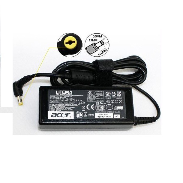 ACER  ORI CAS AN CASAN Original Adaptor Charger Notebook Laptop 19v 2.1A + KABEL POWER