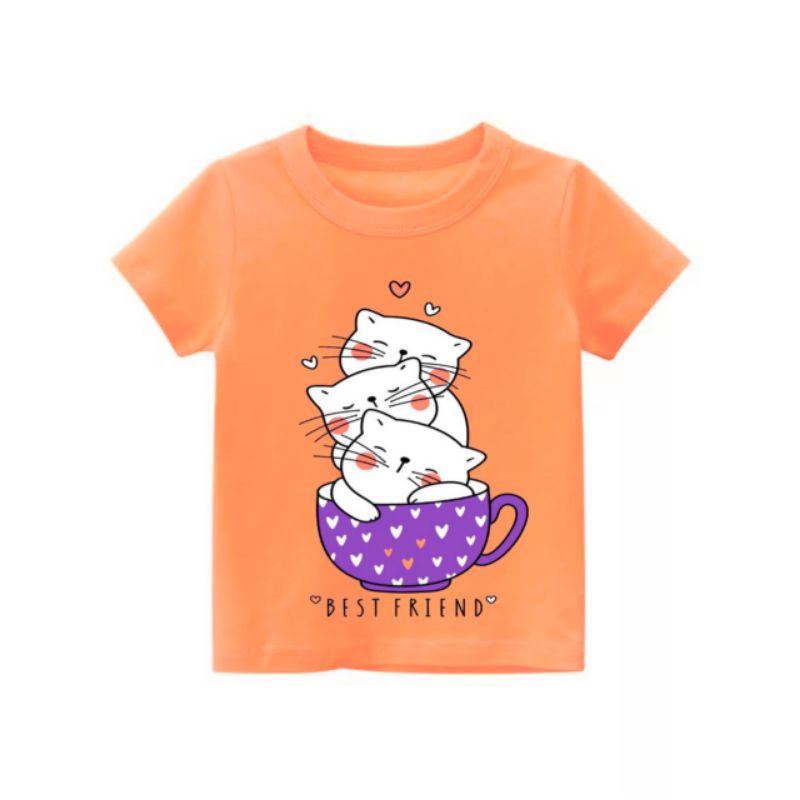 kaos anak perempuan lucu