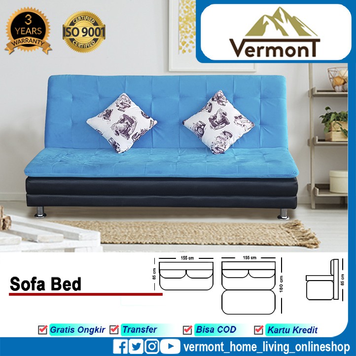 Jual Promo Sofa Bed | Sofa Bergaransi | (DALAM KOTA PALEMBANG) | Shopee ...