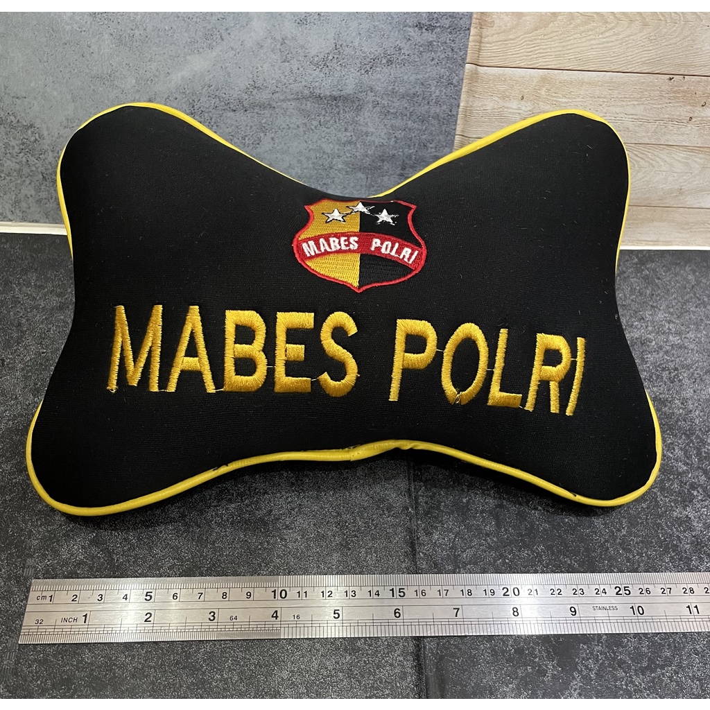 Bantal Mobil Mabes Police - Bantal Mobil - Bantal Kepala Mabes Polr*