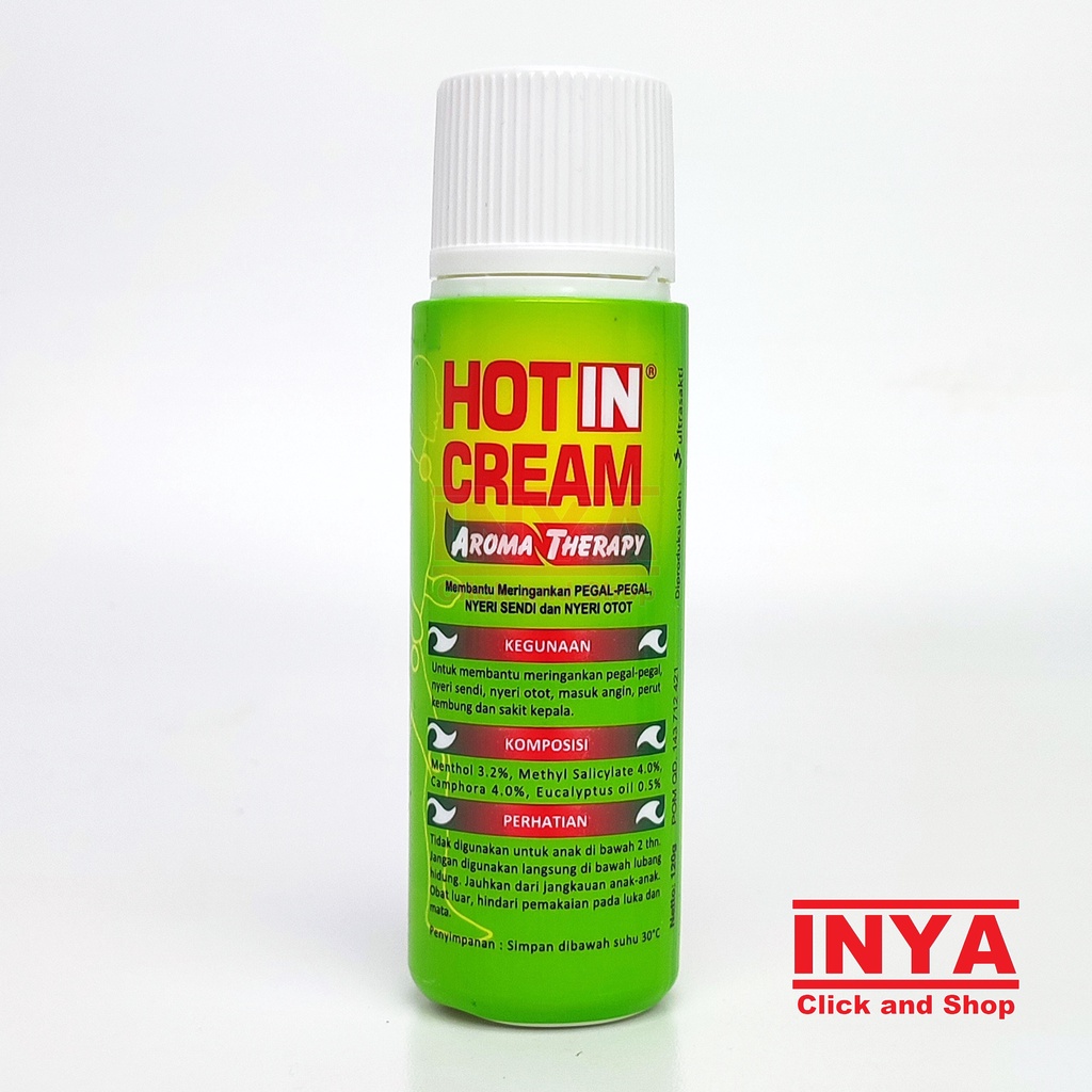 HOT IN CREAM AROMA THERAPY 120gr - Krim Pereda Nyeri Otot