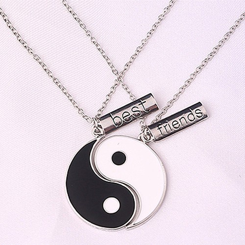 2pcs Kalung Best Friends Yin Yang Kalung Persahabatan