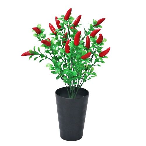 Swopply PT48 Pot Tanaman Hias Bunga Hias Plastik Ornamen Pot Bongsai Artificial Flower Decoration