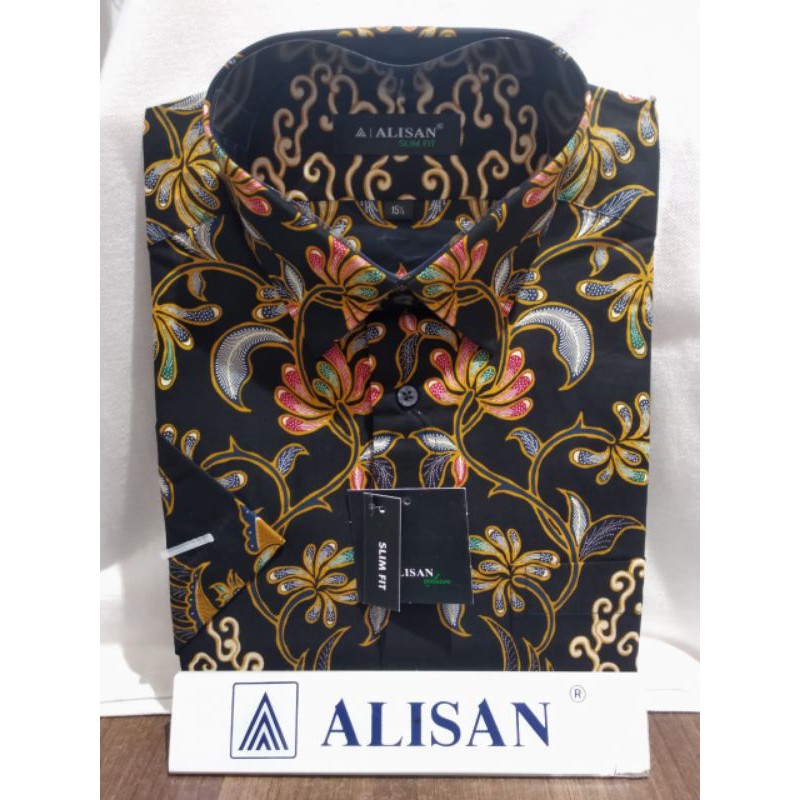 Kemeja Batik ALISAN Lengan pendek
