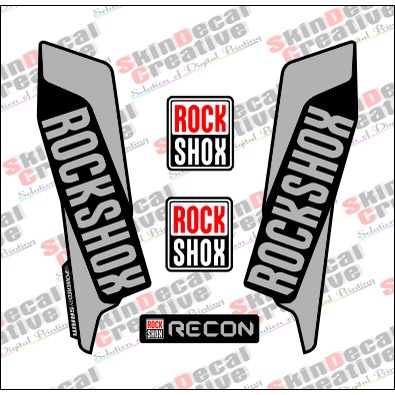 STIKER DECAL FORK ROCKSHOX RECON