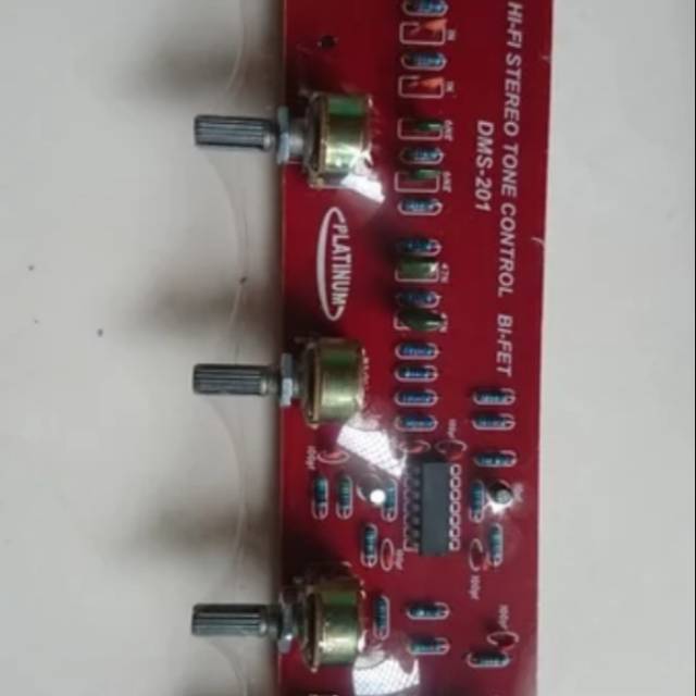DMS- 201 HI-FI stereo tone control bi fet