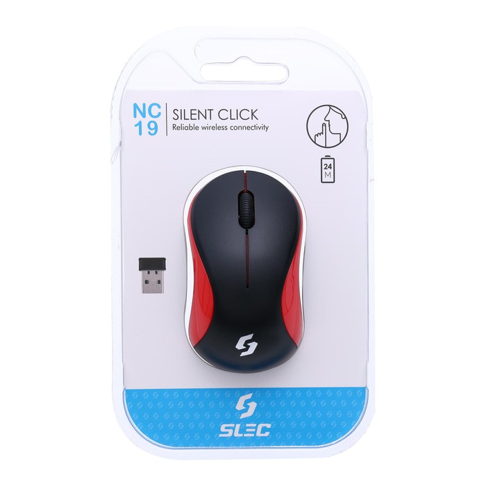 Mouse Wireless Slec NC19 Silent Click Original