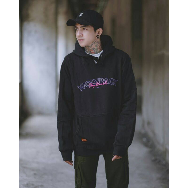 Sweater Hoodie Premium Wolv Sweater Pria Jaket Distro Supermacy Wolvpack