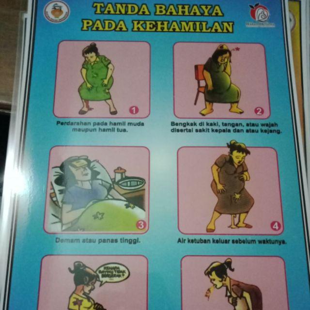 Poster Tanda Bahaya Pada Kehamilan