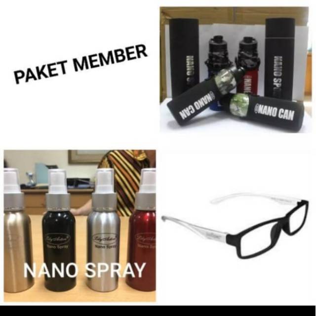 Termos Kesehatan Nano Water Can SMN paket member terapi air putih import teknologi tinggi