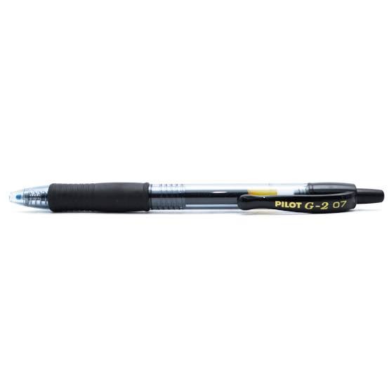 

Ballpoint Pilot Klik G-2 0.7 Hitam / Pulpen Pilot 0.7 Hitam / Ballpoint Pilot