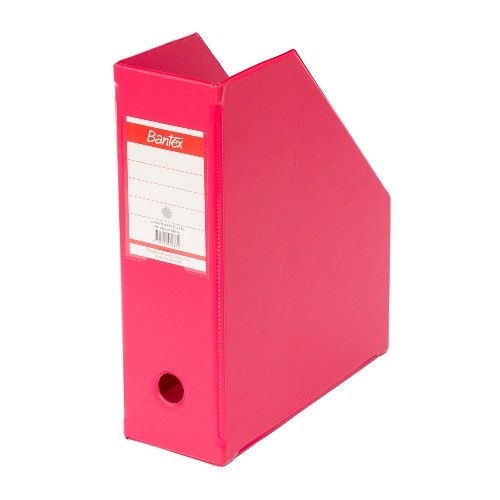 

File-Box- Bantex Magazine File (Box File) A4 10Cm Melon #4012 63 -Box-File.