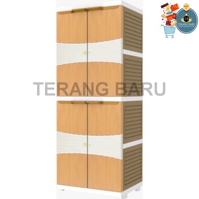 NAIBA 9004/9064 RAINBOW | LEMARI SUSUN PLASTIK | LEMARI PAKAIAN | LEMARI PLASTIK | LEMARI SUSUN