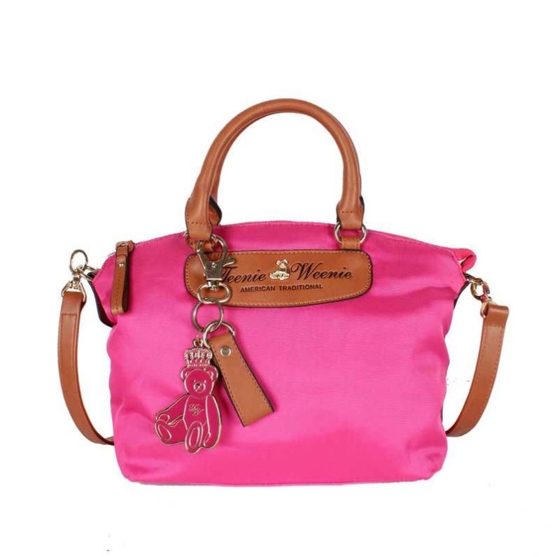 Teenie Weenie Pink Nylon Tas Selempang Wanita Branded