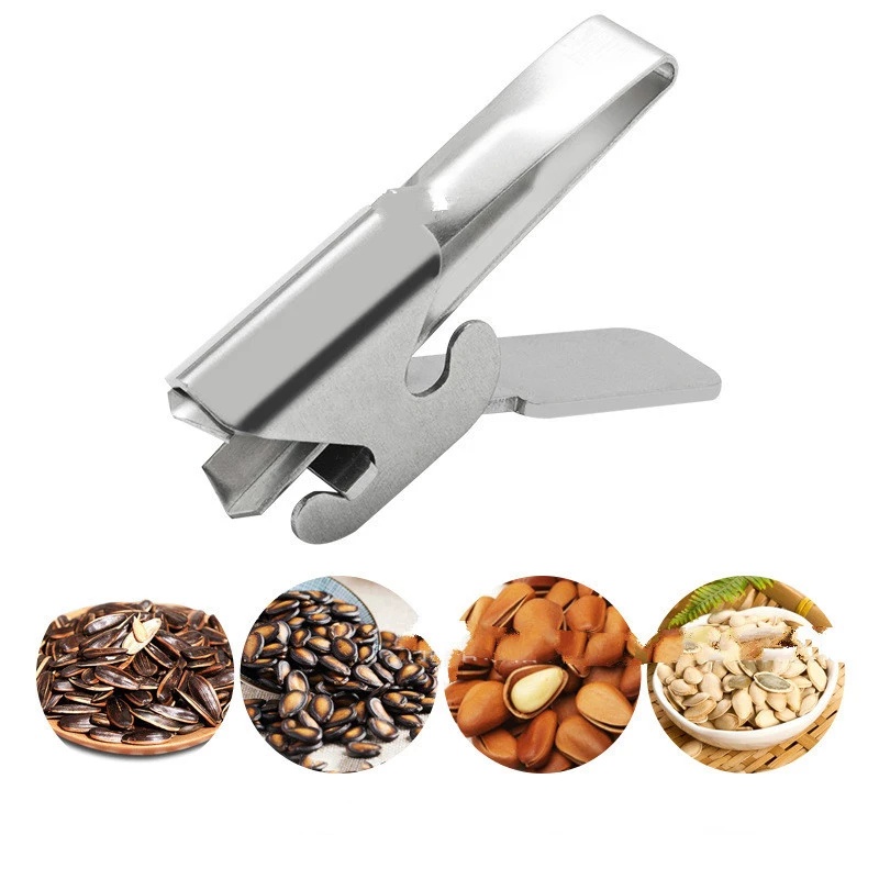 Tang Pembuka Kacang Walnut Biji Bunga Matahari Bahan Stainless Steel Untuk Alat Dapur