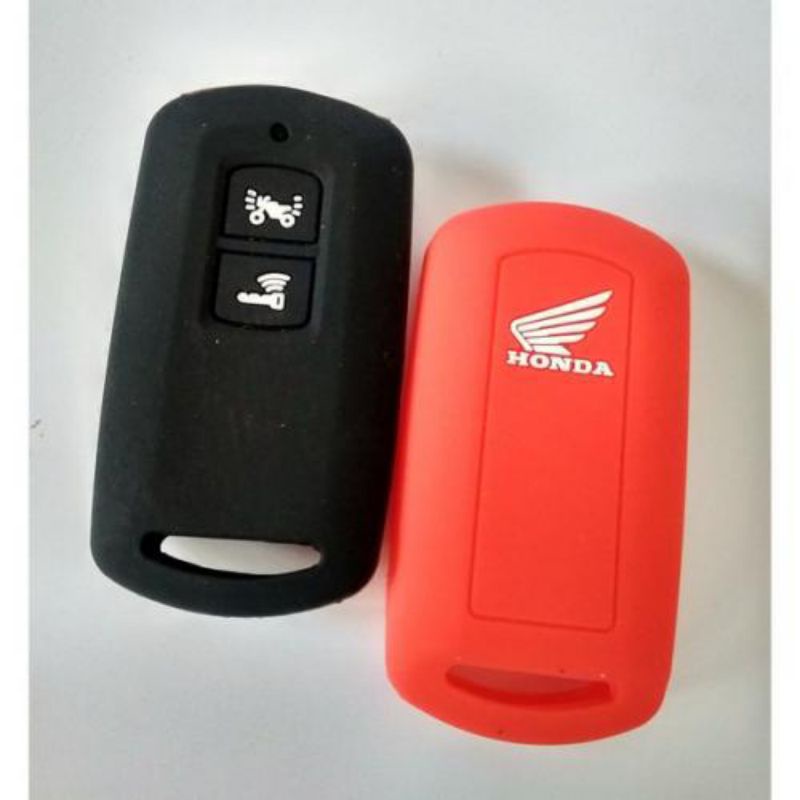 Kondom Kunci Motor Silicone Cover Remote Kunci Honda Vario 125 2 Tombol