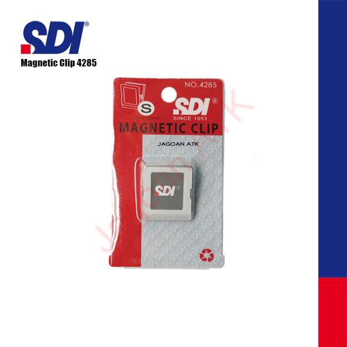 

Klip Magnet Super Kuat Stainless Steel (30 x 35mm) / Magnetic Clip SDI 4285