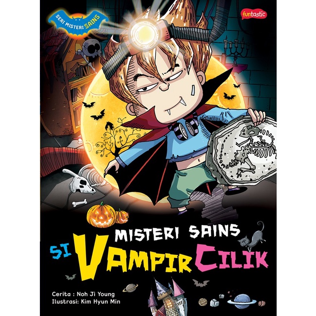 KOMIK ANAK  SERI MISTERI SAINS : MISTERI SAINS SI VAMPIR CILIK  KOMIK MISTERI ANAK  EDUKASI