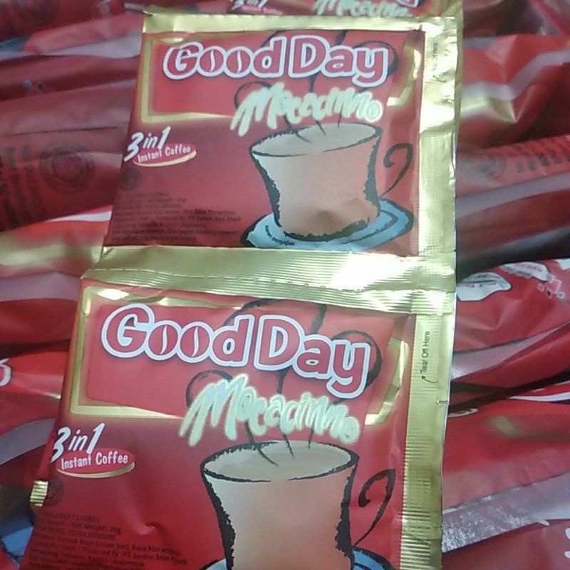 

good day mocacinno 1 renceng 10 sachet