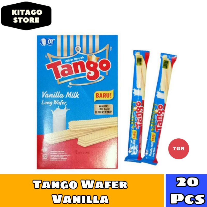 

Tango Wafer Vanilla BOX 7 gr x 20 pcs