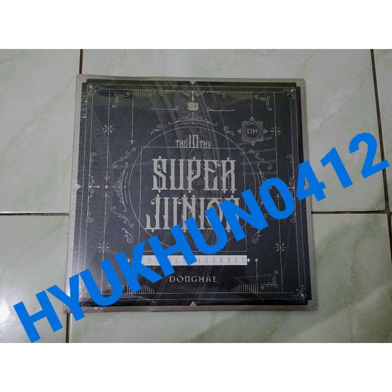 ALBUM SUPER JUNIOR THE RENAISSANCE SQUARE DONGHAE VERSION SEALED
