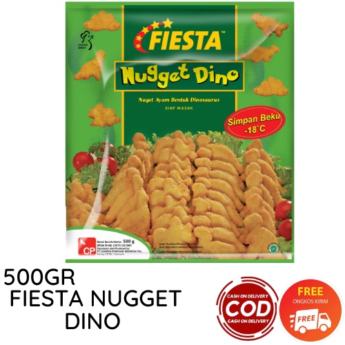 FIESTA NUGGET DINO 500GR