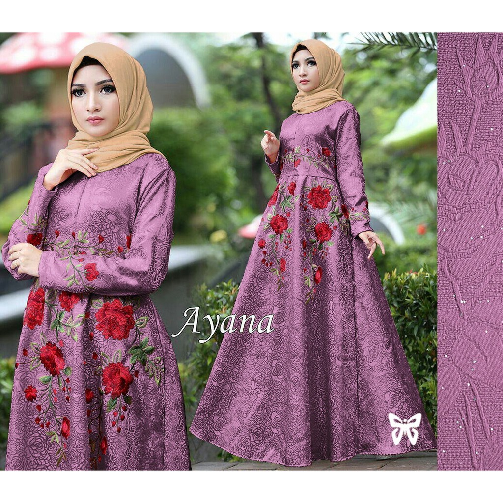 HOPYLOVY - GAMIS NEW AYANA EMBOSS GLITTER